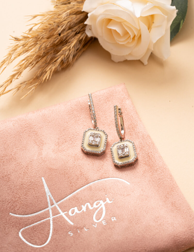 Blush Drop Earrings