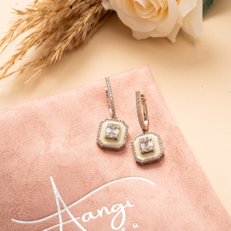 Blush Drop Earrings