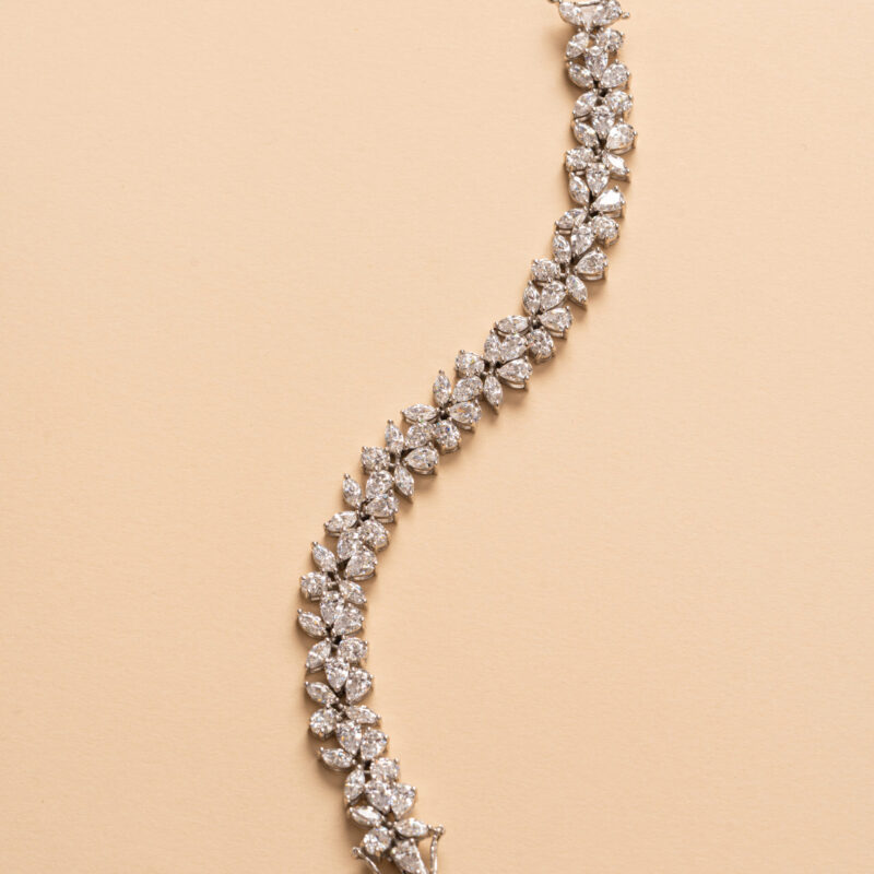 Clustered Teardrop Bracelet