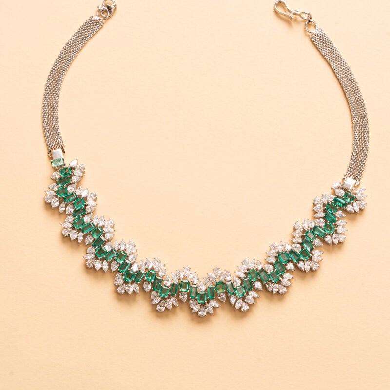 Emerald Cascade Necklace