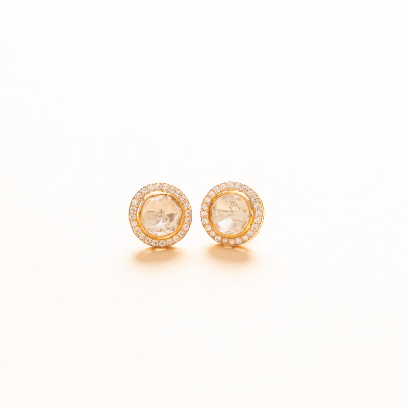 Classic Round Halo Studs