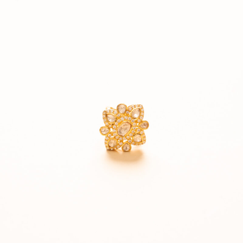 Floral Cluster Ring