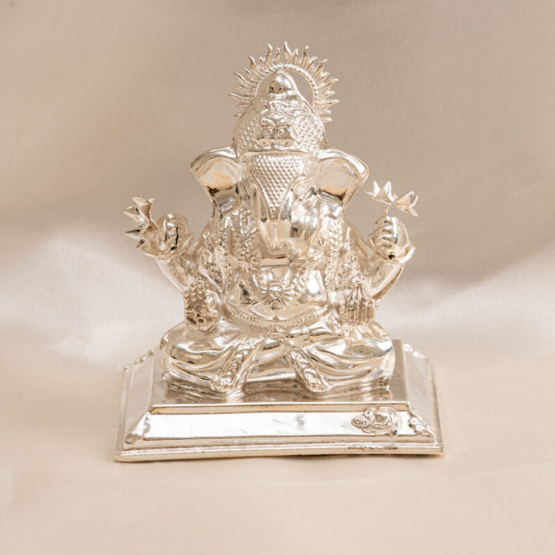 Silver murti collection - Lord Ganesha Murti