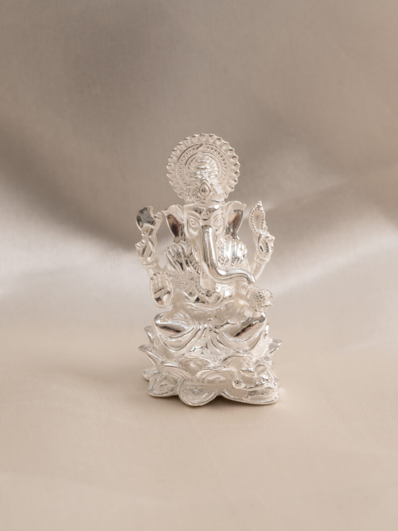 Silver murti collection - Lord Ganesha Murti