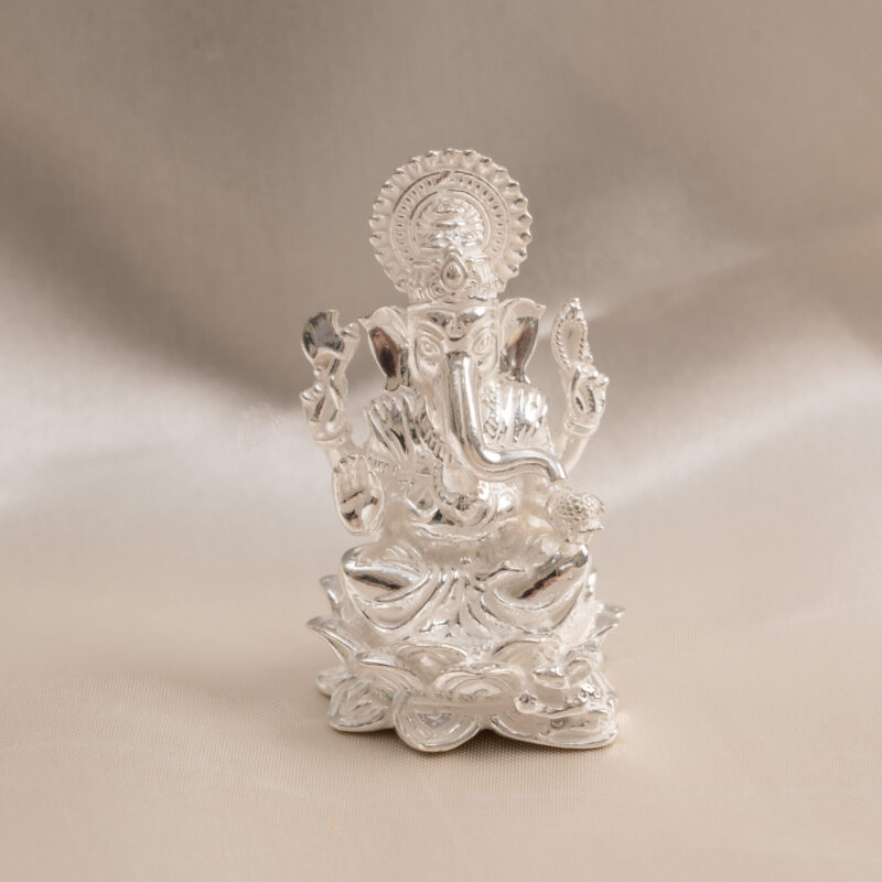 Silver murti collection - Lord Ganesha Murti