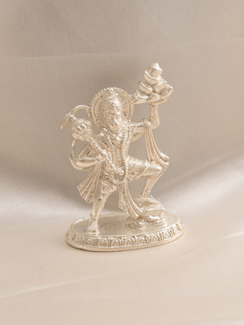 Silver murti collection - Lord Hanuman Murti